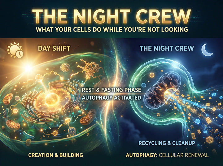 The Night Crew: The Hidden Cellular Secret to Aging Backward (And What Happens When It Clocks Out)