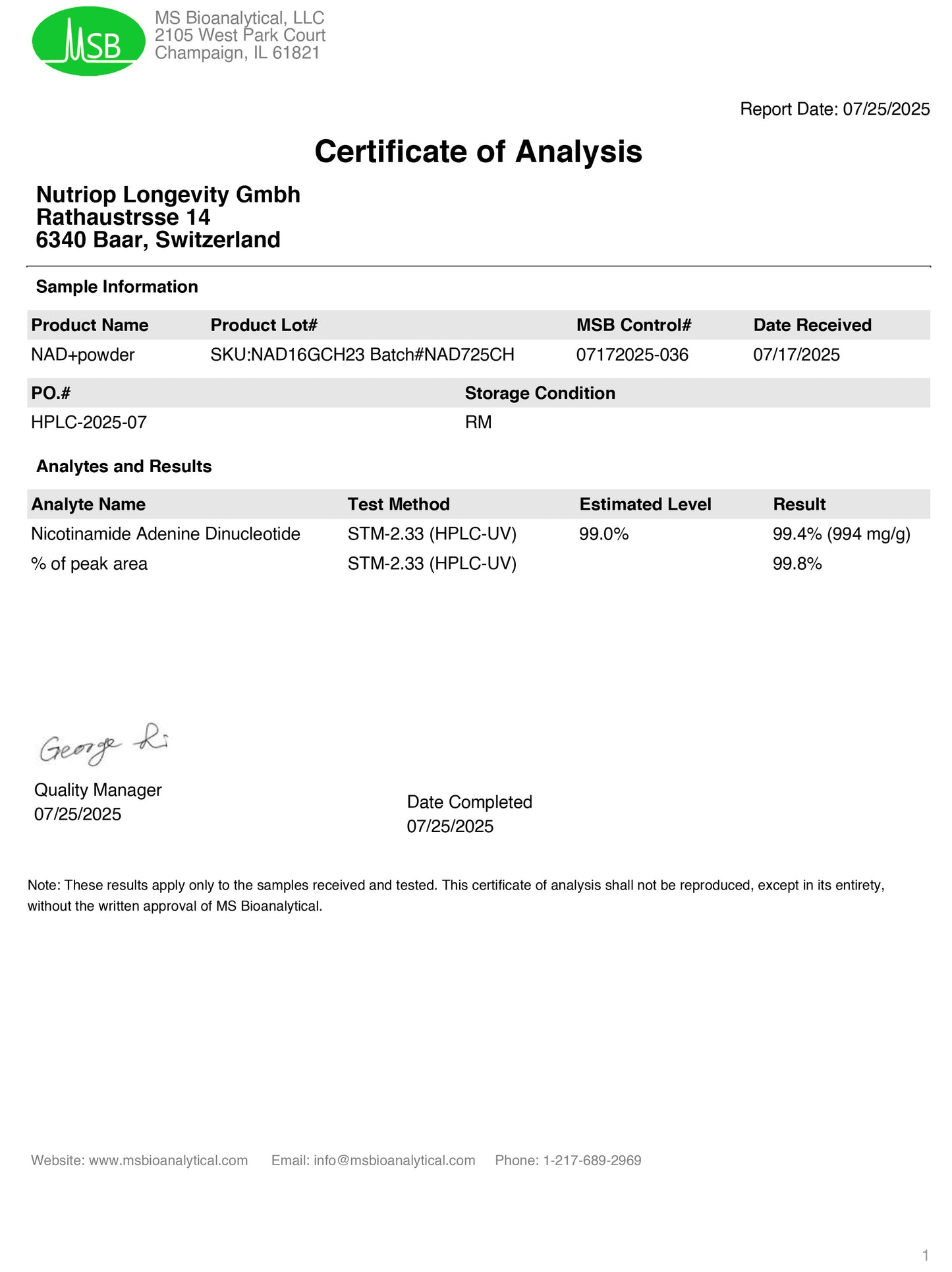Nutriop Longevity® Vitality-X™ Ultra Pure-NMNH Max-Strength NAD+ Formula | 380mg x 45 Longevity Capsules | 17.10g