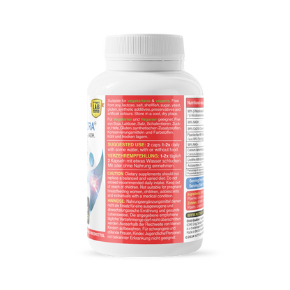Bio-Enhanced Nutriop Longevity® Life ULTRA with NADH, NAD+, CQ10, ASTAXANTHIN and CA-AKG - 791mg per serving (x30)