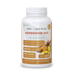 Nutriop® Bio-Enhanced Berberine HCL 865 mg – aktivátor AMPK z dvojího zdroje (90 kapslí)