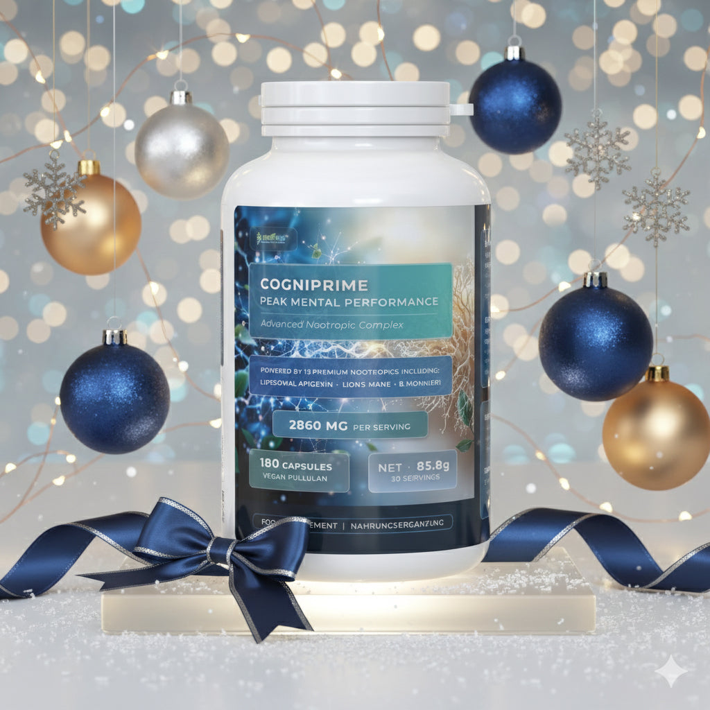 Bio-Enhanced Nutriop Longevity® COGNIPRIME® - 13 Premium Nootropics - 2860mg per serving (x30)