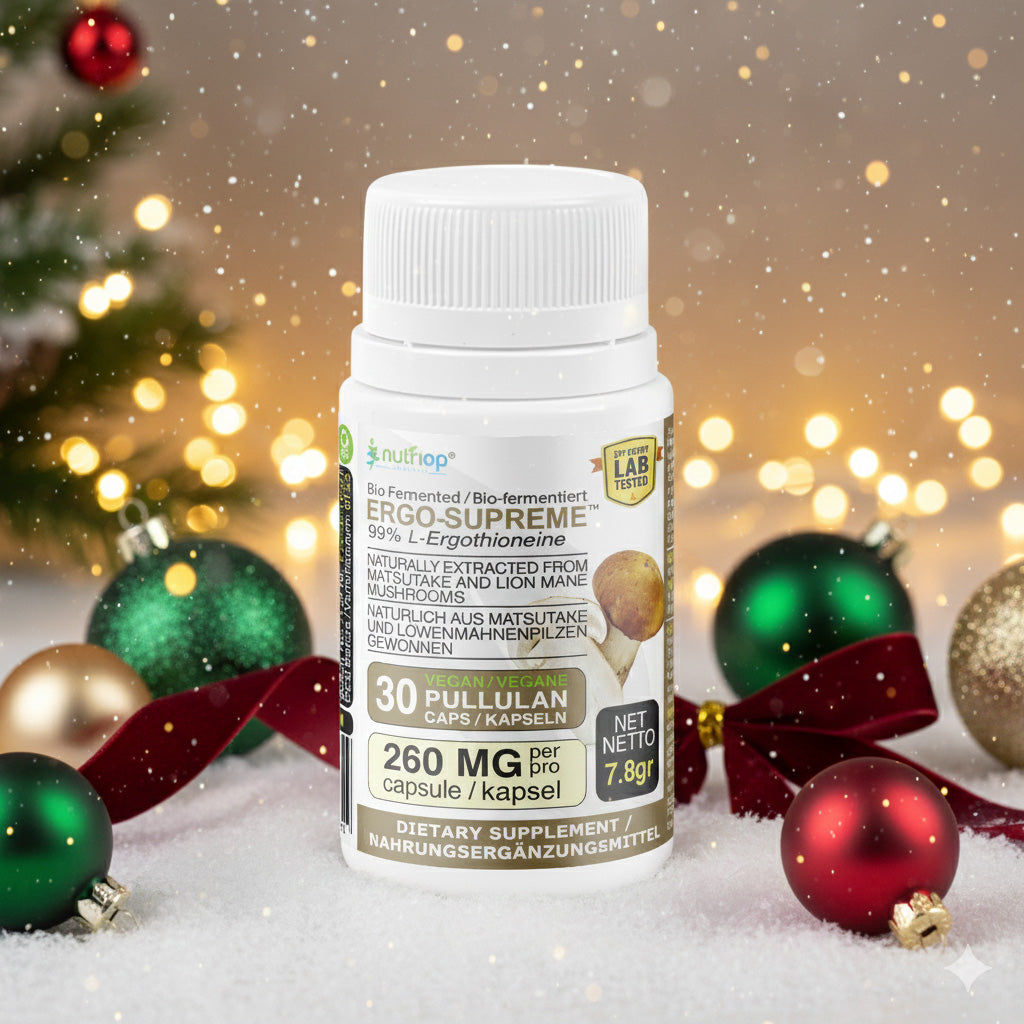 Bio fermentovaný Nutriop Longevity® ERGO-SUPREME - 10 mg na porci - 30 porcí