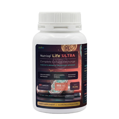 Nutriop® Life ULTRA - Avanceret multi-pathway-kombinationsprodukt for lang levetid (1115 mg)