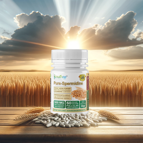 Image of Nutriop® Pure Spermidine - Μέγιστη Δύναμη - 10mg - 30 μερίδες