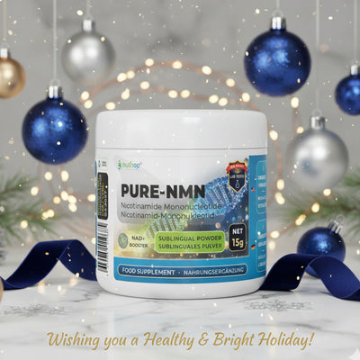 Nutriop Longevity® PURE-NMN Nicotinamide Mononucleotide Extreme Potency sublingual powder -15 grams