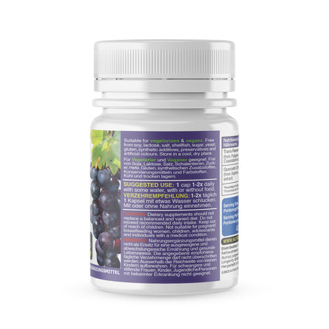 Image of Bioförstärkt Nutriop Longevity® Resveratrol med rent quercetin - 500 mg kapslar (x45)