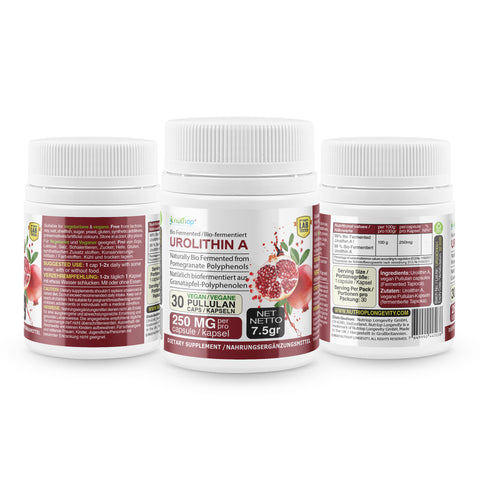 Image of Nutriop Longevity® Bio Fermentado Urolitina A - 250mg por porción (x30)