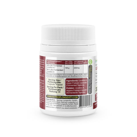 Image of Nutriop Longevity® Bio Fermentado Urolitina A - 250mg por porción (x30)